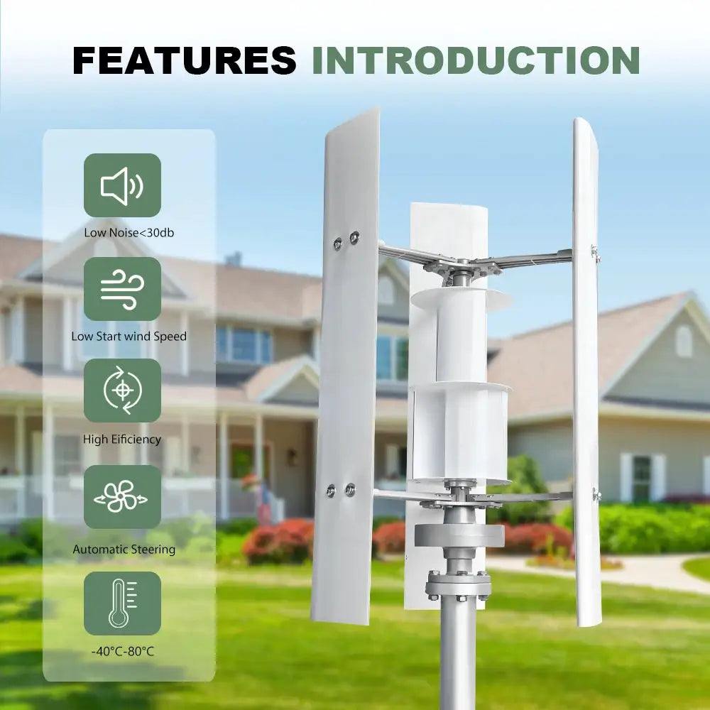 Vertical Axis Wind Turbine Kit — product view 4