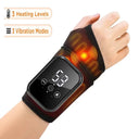 Cordless Heating Ankle Wrist Brace Vibration Massager Electric Hot Compress Massage Ankle Guard Wristband Hand Foot Protector