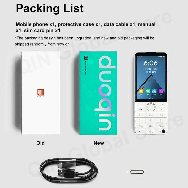 Qin F22 Pro Duoqin 3.54 Inch Smartphone Helio G85 4GB RAM