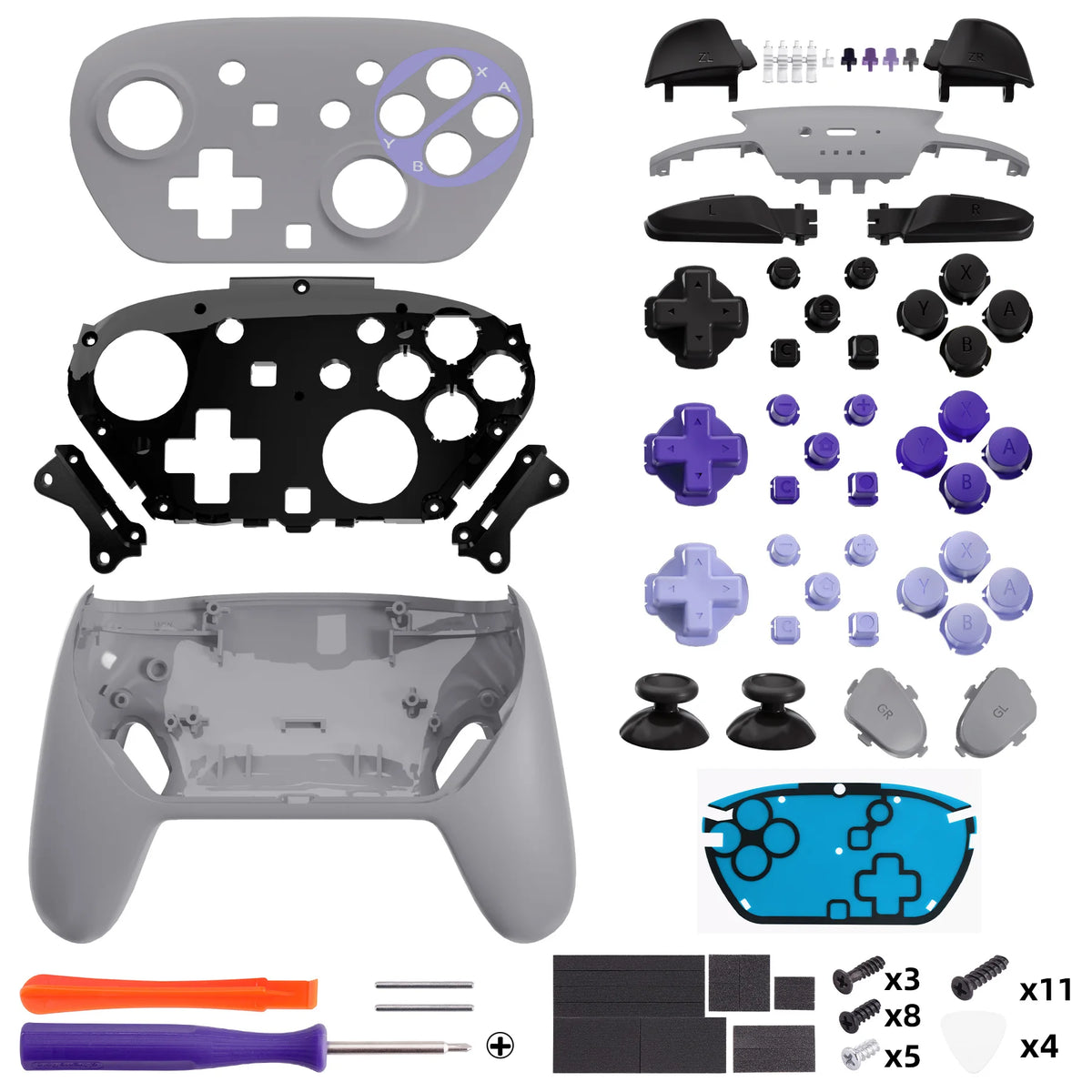 eXtremeRate DIY Replacement Full Shell