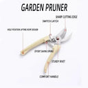 Ergonomic Flower Scissors For Garden Use