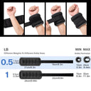 Adjustable Ankle Wrist Weights Tone Muscles