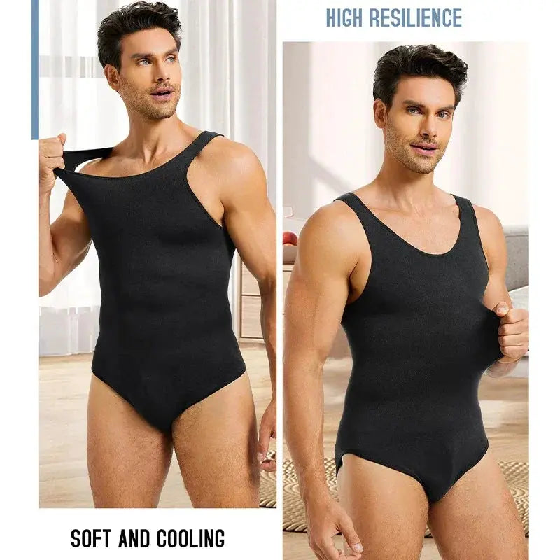 Men's Slimming Shapewear Bodysuit For Tummy Control - OurLum.com