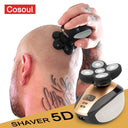 Bald Head Electric Shaver Precision Grooming Tool USB Charging