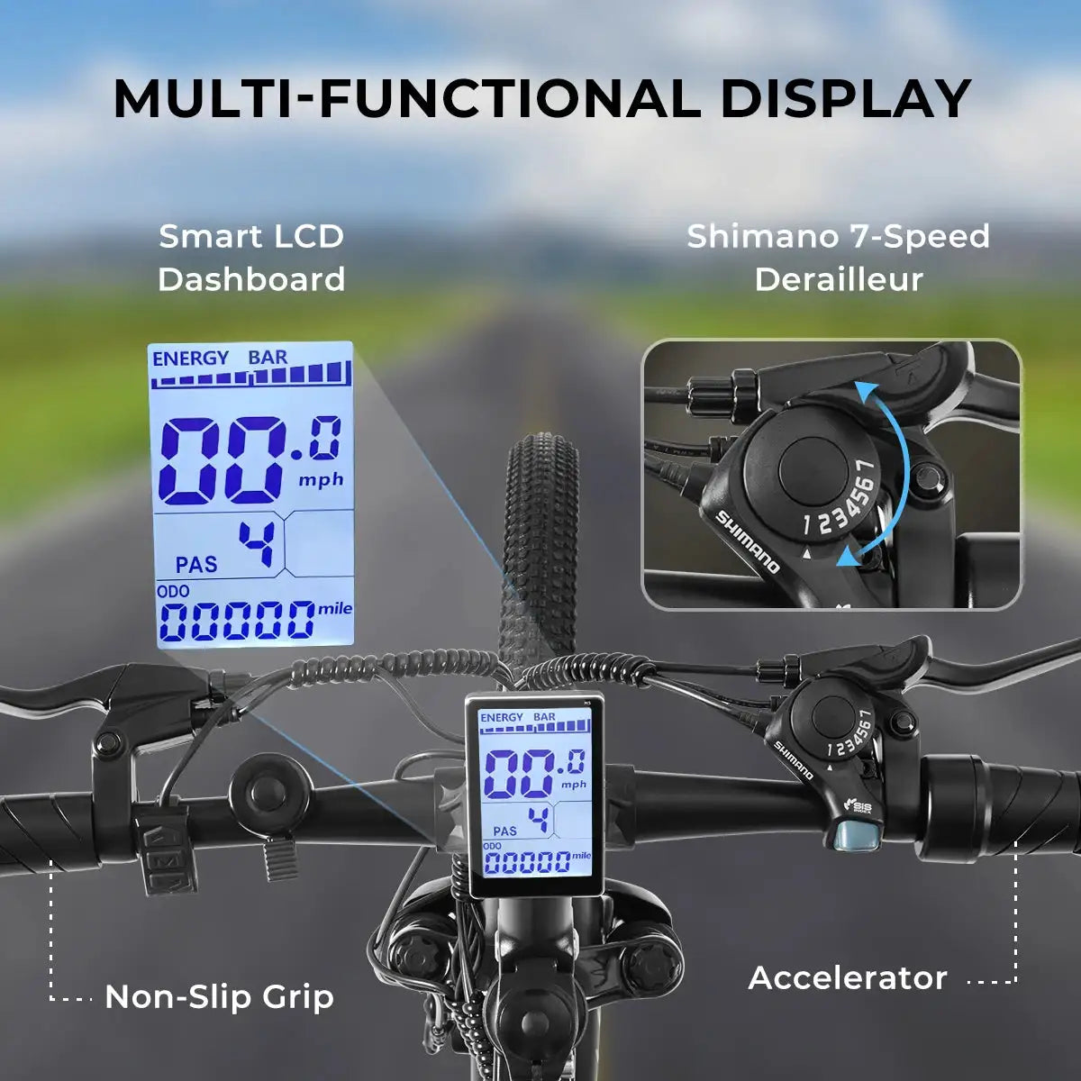 DYU M26 Electric Bicycle 1000W Peak Motor 360WH Removable Battery Electric Bike 26 Inch Mountain E-bike UL2849