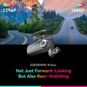 Dual Front Rear Dash Cam for Safer Drive