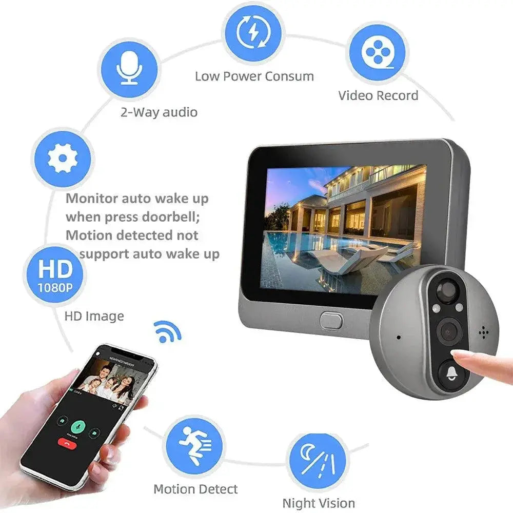 Smart WiFi Door Bell Camera Ultimate Home Security System
