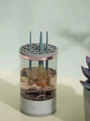 Makeup Brush Cleaner Is An Automatic Rotating Brush Cleaner