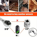 12-Piece Impact Socket Adapter Set for Metalworking Use