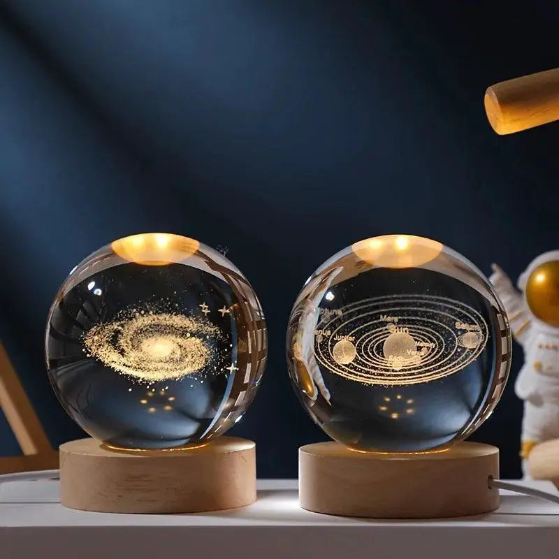 Galactic Solar System 3D LED Night Light USB Lamp For Kids