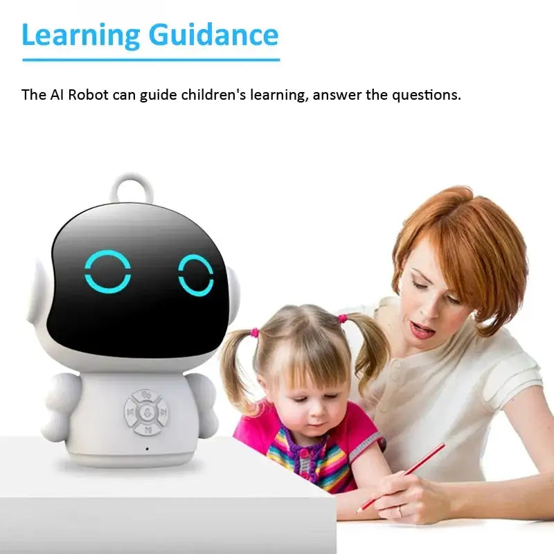 CLOUDRAKER Smart AI Voice Recognition Robot Early Education Toys for Kids Speech Interactive Telling Stories Companion Chatbot