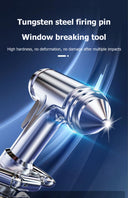 Emergency Aluminum Alloy Safety Hammer with Window Breaker