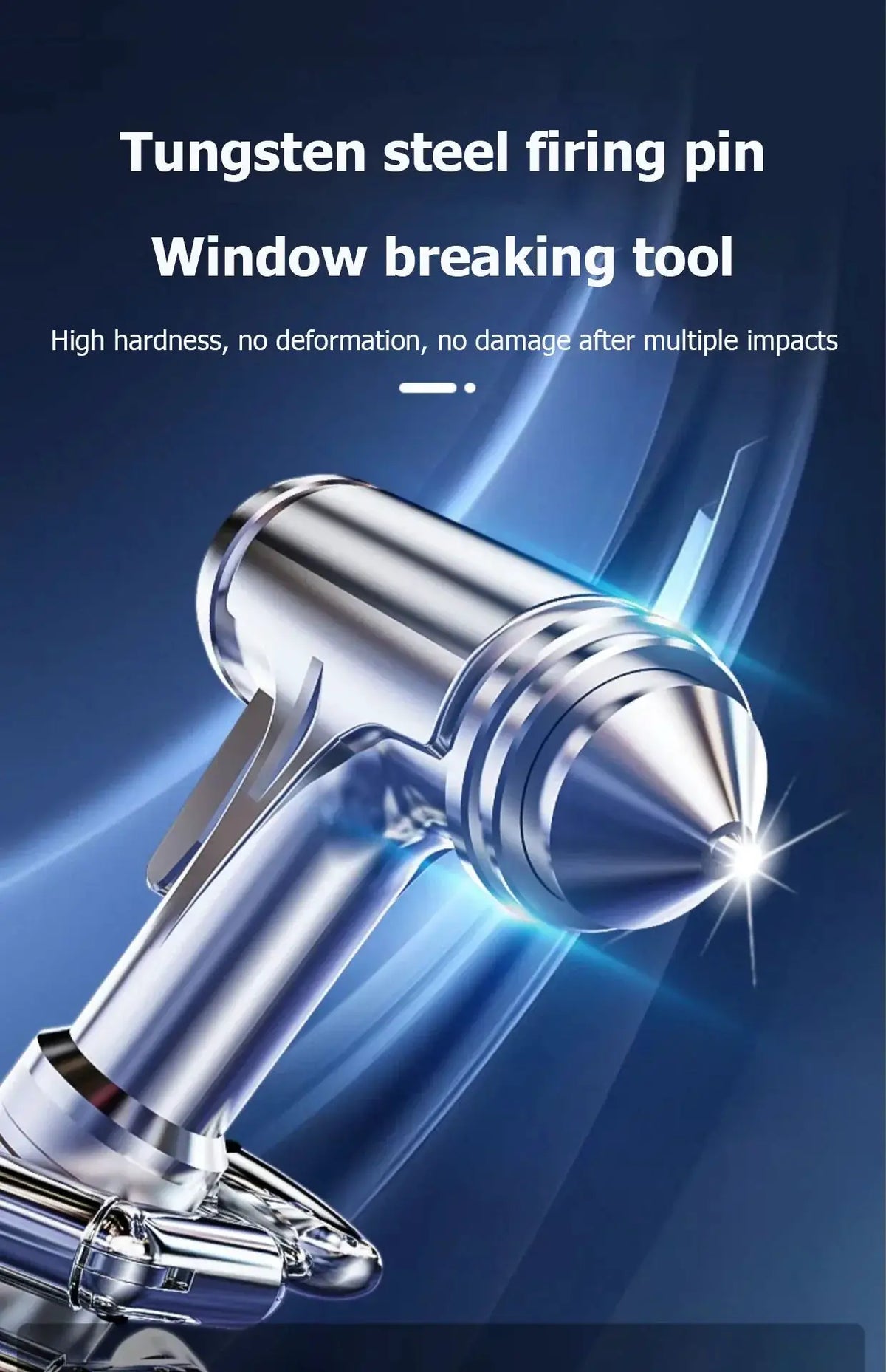 Emergency Hammer for Vehicle Glass Break — product view 11