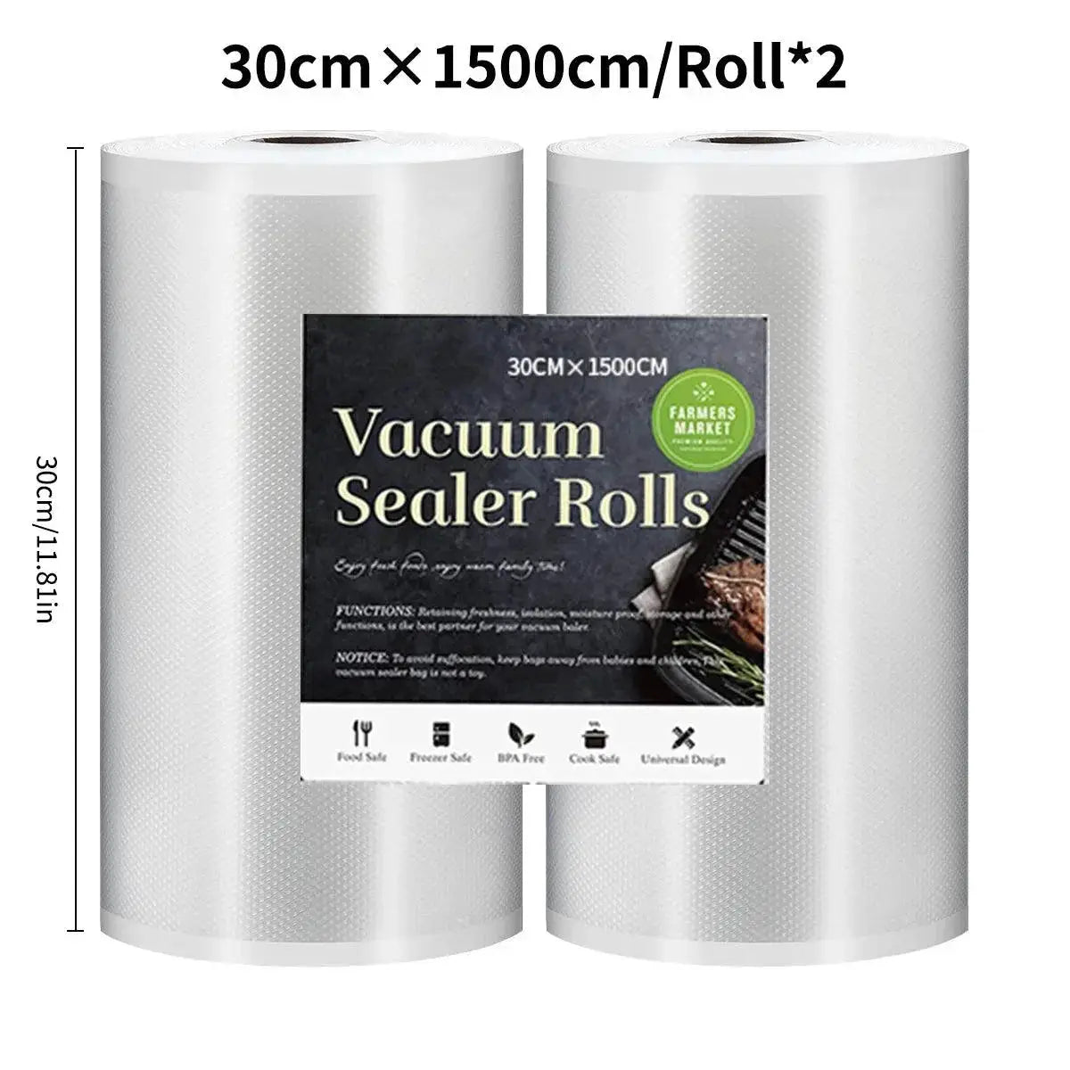 Kitchen Food Vacuum Sealer Bags For Sous Vide Storage