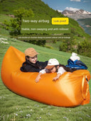 Inflatable Sofa Outdoor Camping Bean Bag Air Bed Portable
