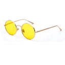 Unisex SHAUNA Retro Round Sunglasses with UV400 Protection