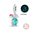 Sterling Silver Luminous Apple Lantern