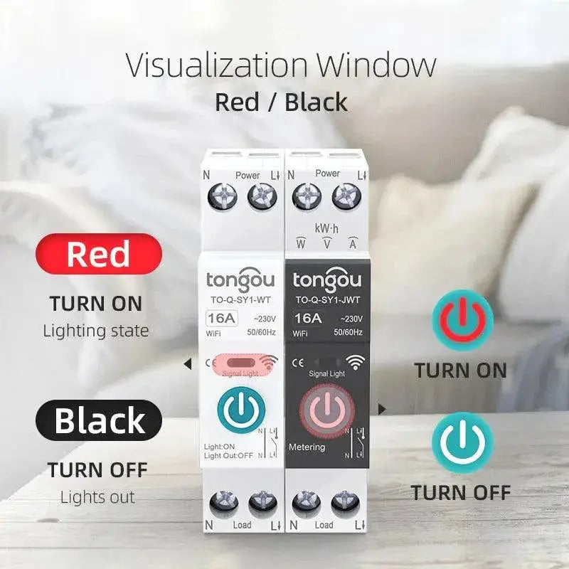 Tuya Smart Circuit Breaker Power Metering for Home Control