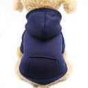 Warm Dog Coat Hoodies for Small Dogs Stylish Pet Clothes