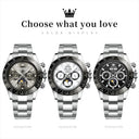 Luxury Mens Automatic Steel Watch