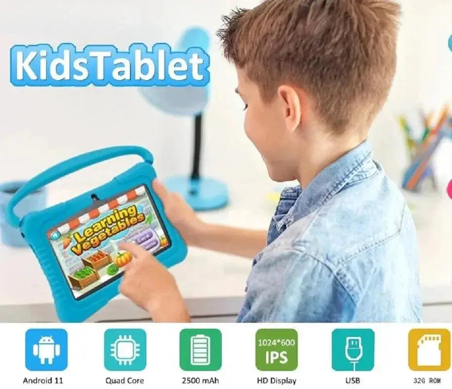 Ultimate Kids Learning Tablet 7 Inch HD Display Fun