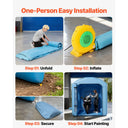 SucceBuy Inflatable Paint Booth