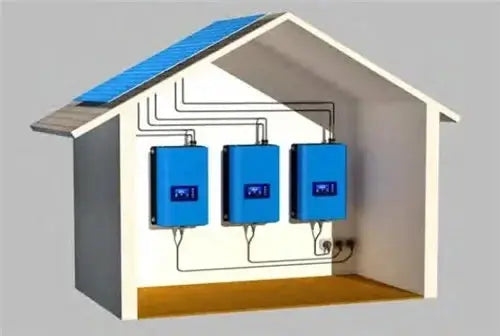 1KW 2KW Solar Grid Tie Inverter for Solar Panel Battery 1000W 2000W Limiter for PV Power DC 22-65V45-90V AC 110V 120V 220V 230V