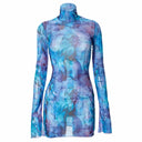 Sleek Women Bodycon Dress for Night Out
