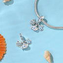 Sterling Silver Blue Ocean Ship