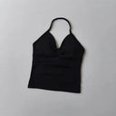 Yoga Set Breathable Sexy Halter Sports Bra