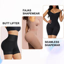 Seamless Butt Lifter Bodysuit Low Back Compression Shapewear