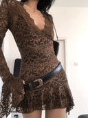 Dress for Women: Breathable Mesh Lace