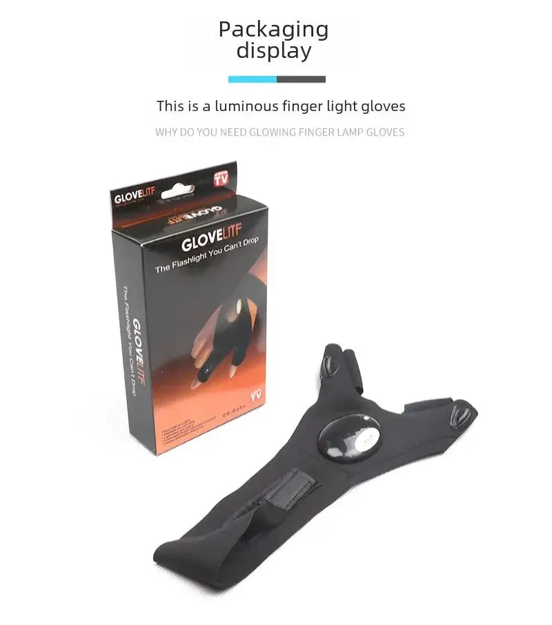 Illuminated Glove for Night Fishing — product view 16