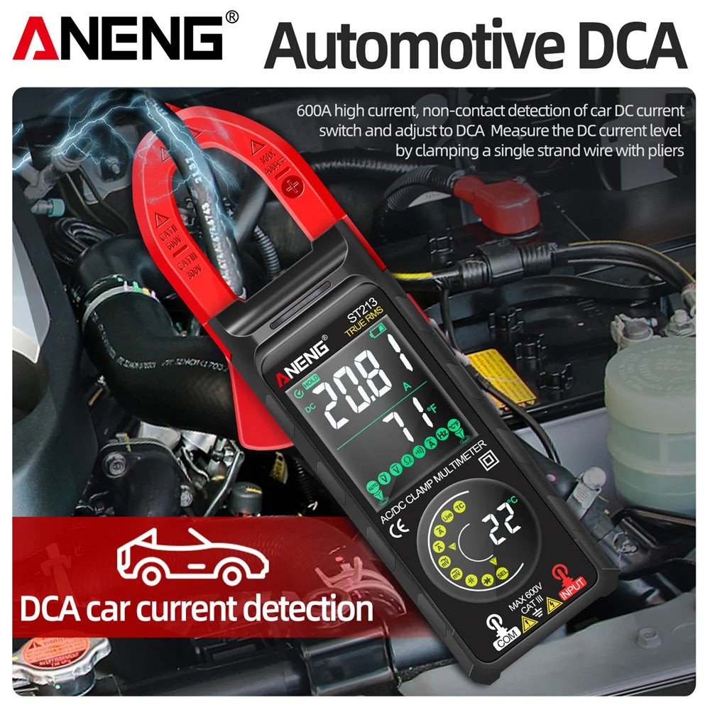 Digital Clamp Meter Aneng Dc/Ac
