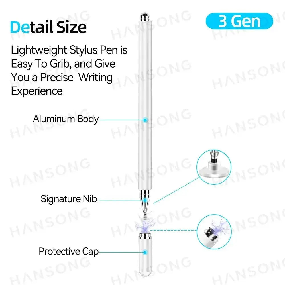 3rd Gen Precision Drawing Stylus Pen for iPad and More