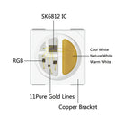 DC5V SK6812 RGBW 4in1 Addressable LED Strip For DIY Projects 1 To 5M IP65 IP67