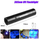 Mini UV Blacklight Flashlight for Pet Urine & Scorpion Detection
