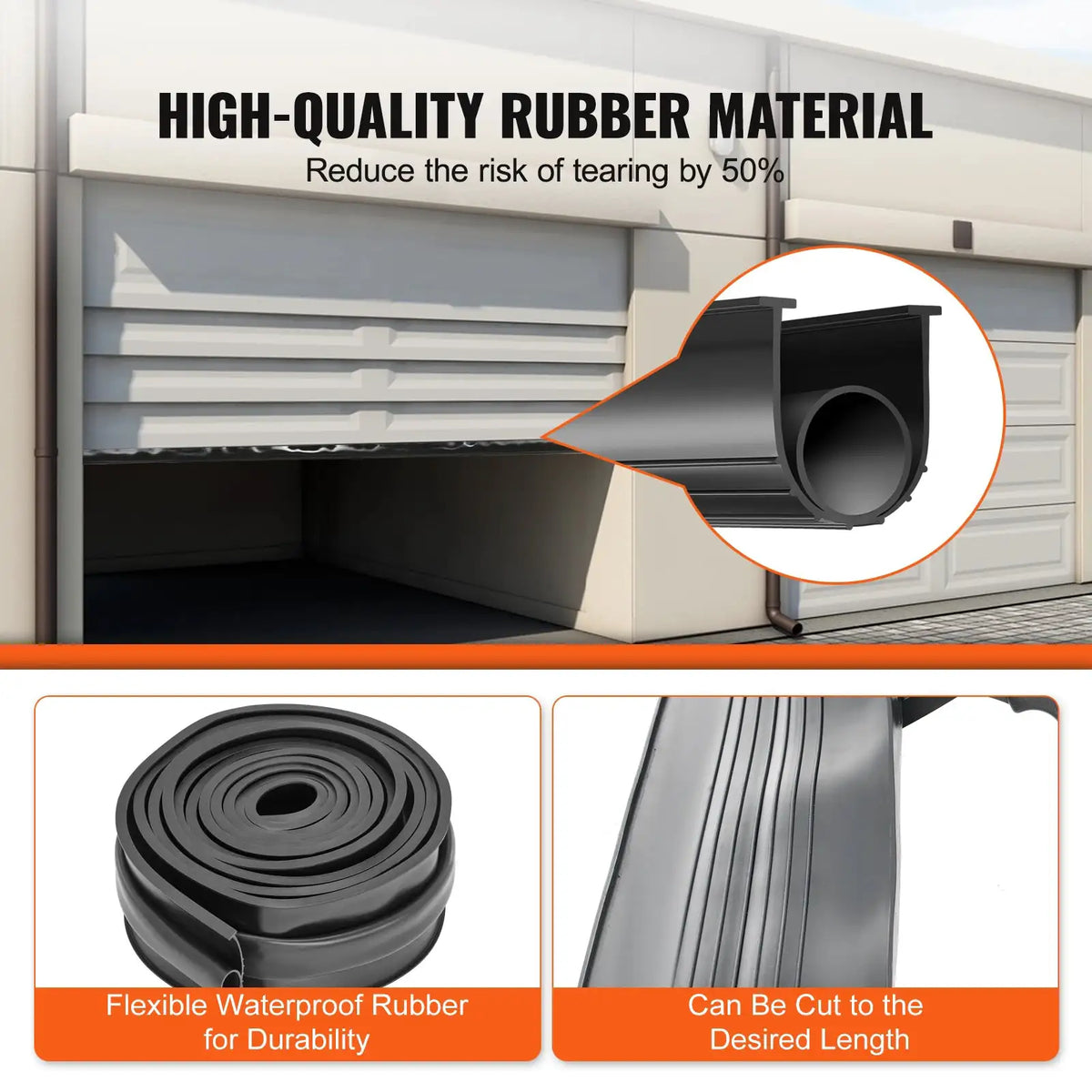 U Shape Garage Door Rubber Seal — product image 3