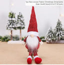 Charming Faceless Gnome Doll - Unique Christmas Decor