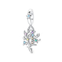 Sterling Silver Charm Summer Beach