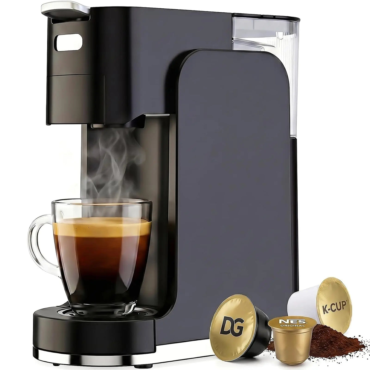 Single Serve Coffee Machine, Hot and Iced Coffee Maker — product view 1