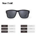 Vintage Polarized Sunglasses for Men & Women Multi-Color Frame