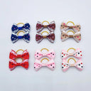 Ribbon Pet Hair Accessories: Cute Dog Hair Bows Bands