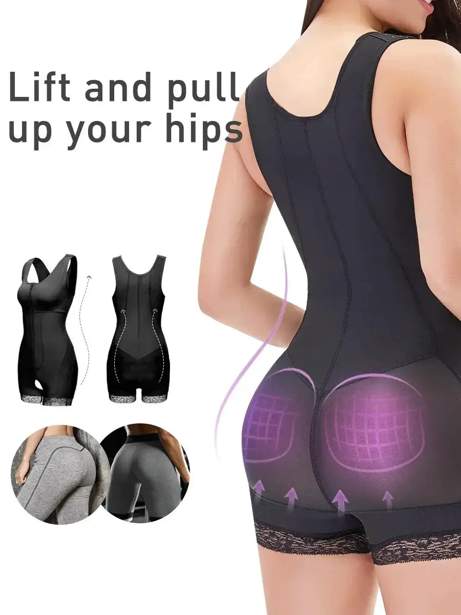 Plus Size Zipper Shapewear for Ultimate Comfort and Curves