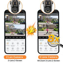 Auto Tracking Outdoor Camera For Home