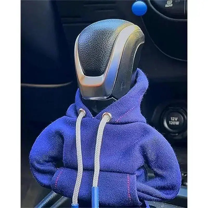 Hoodie Gear Shift Lever Cover For Car Interior Style Upgrade