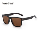 Vintage Polarized Sunglasses for Men & Women Multi-Color Frame