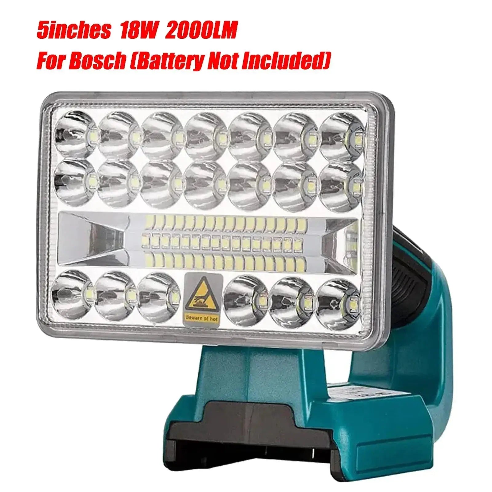 5 Inch 9W LED Work Light Torch for Milwaukee Dewalt Makita