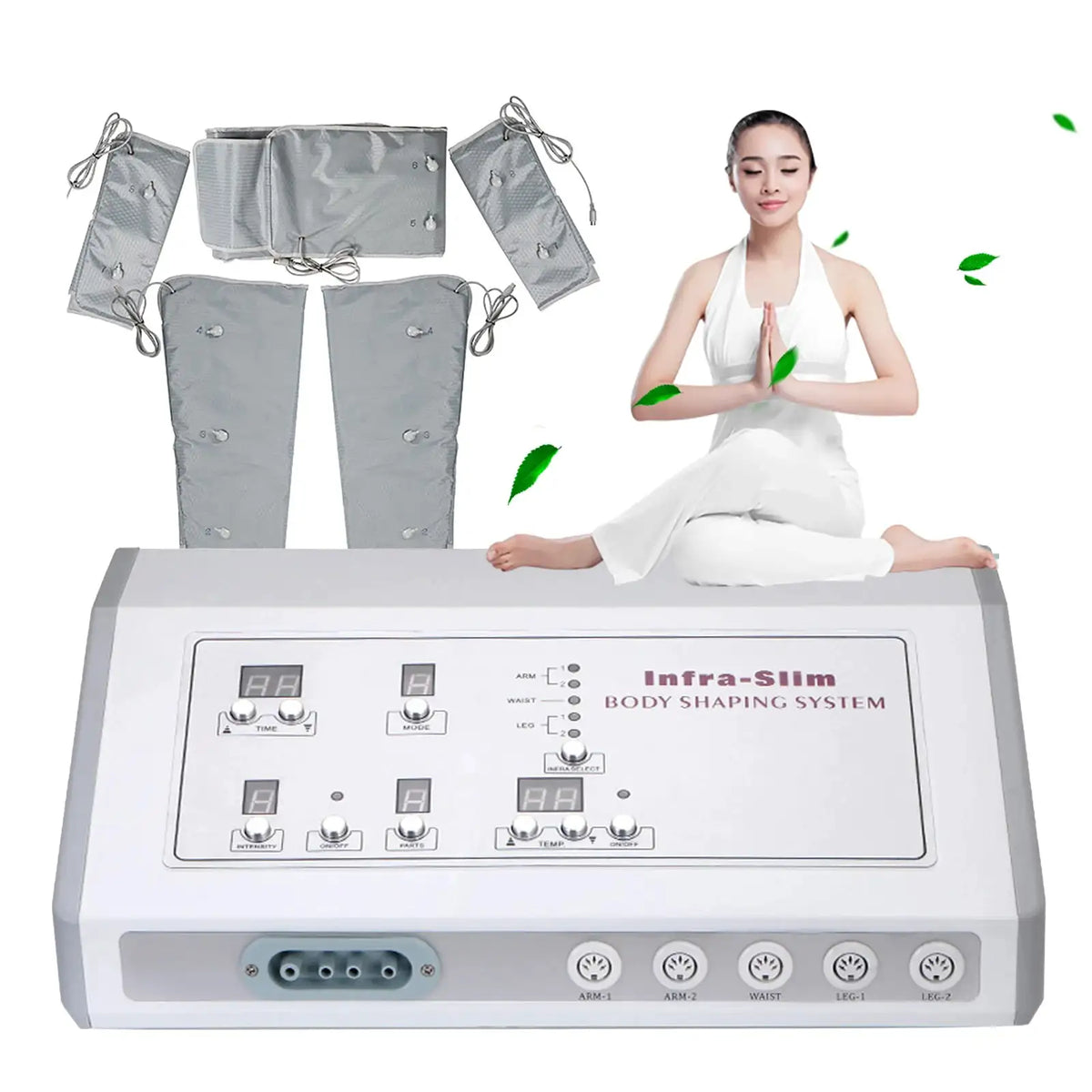 KYD Air Pressure Massage Heating Foot Massager — product view 1