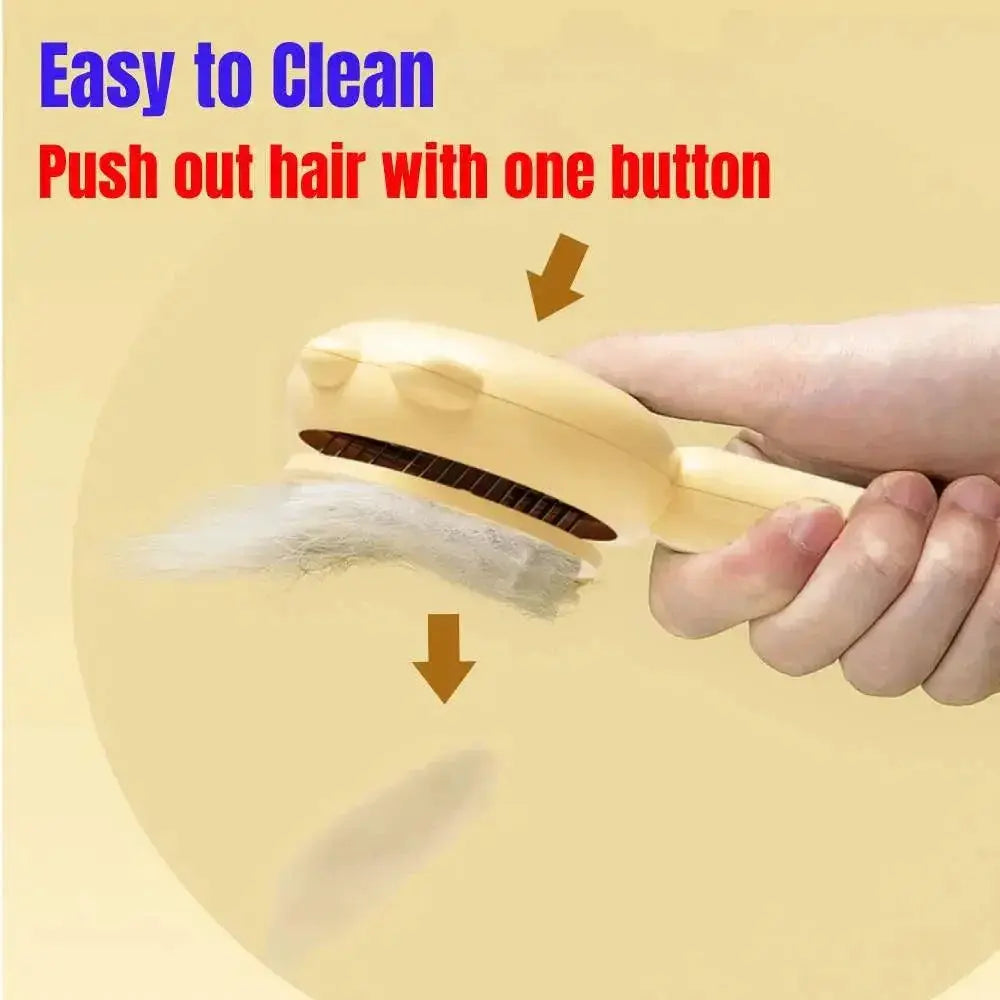Cat Claw Shape Grooming Brush For Pet Hair Removal Tool